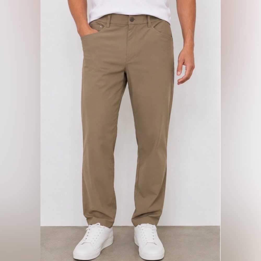 Lululemon ABC Classic-Fit Pant 30” Warpstreme Men’s 34x30 Artifact NWT